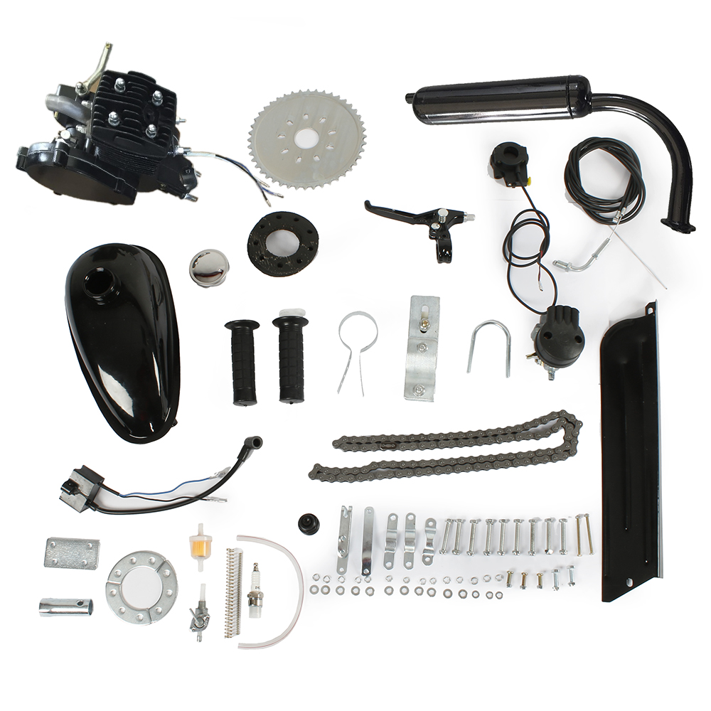 80cc Petrol Gas Engine Kit Black