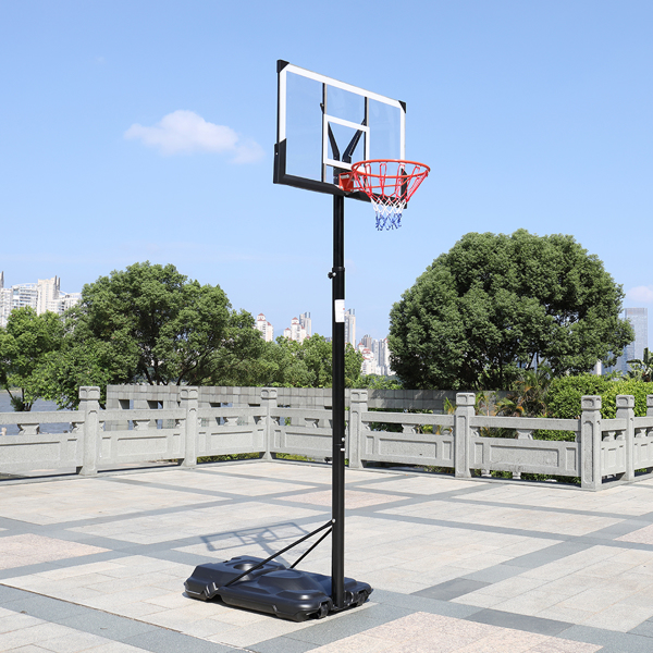PC透明板 篮框可调节245-305cm 篮球架 成人款 最大适用7#球 N002 LX-B076-22
