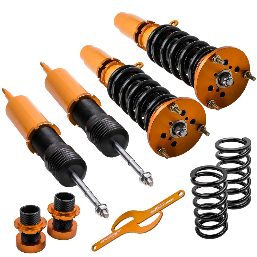 Set of 4 Coilovers Struts Kit For BMW 3-Series E90 E91 RWD 2006-2013  Adjustable height Shock Absorbers