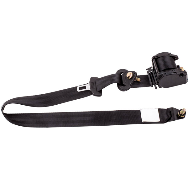 安全带 Seat Belt 3 Point Universal Retractable Safety Belt Black(禁止在亚马逊平台销售)-6