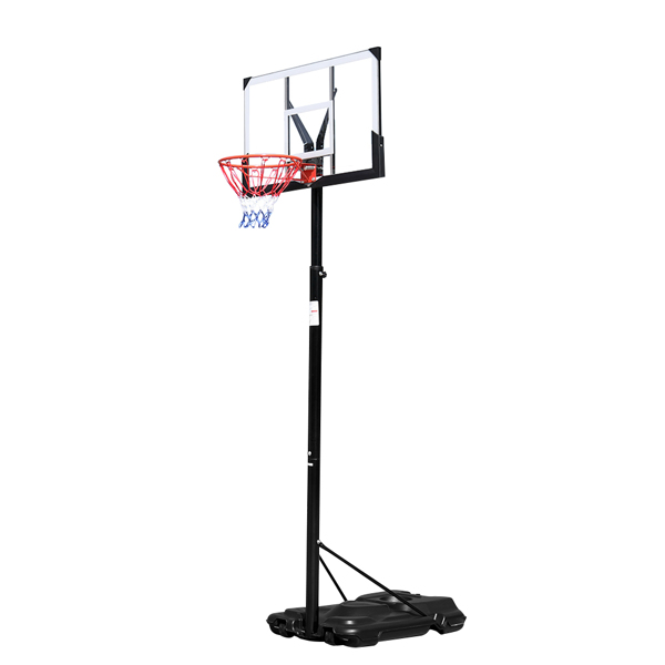 PC透明板 篮框可调节245-305cm 篮球架 成人款 最大适用7#球 N002 LX-B076-6