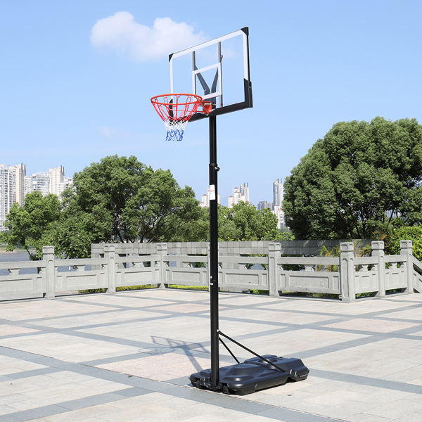 PC透明板 篮框可调节245-305cm 篮球架 成人款 最大适用7#球 N002 LX-B076-21