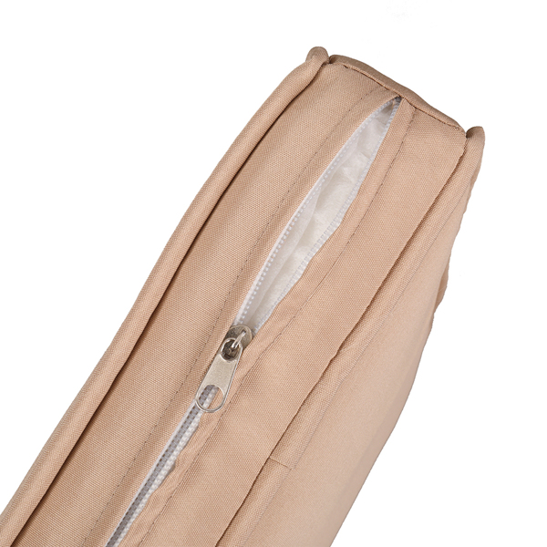 棕色木纹藤 9件套餐桌椅 卡其色5cm沙发垫 玻璃2片(该产品分为三个包裹发货）-25