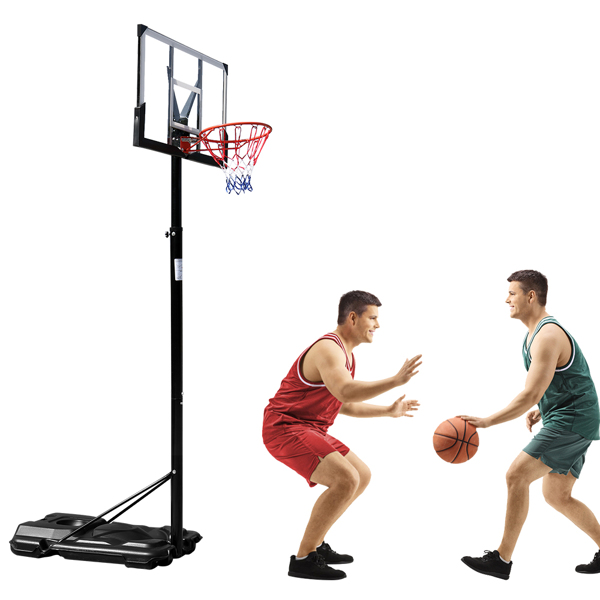 PC透明板 篮框可调节245-305cm 篮球架 成人款 最大适用7#球 N002 LX-B076-8