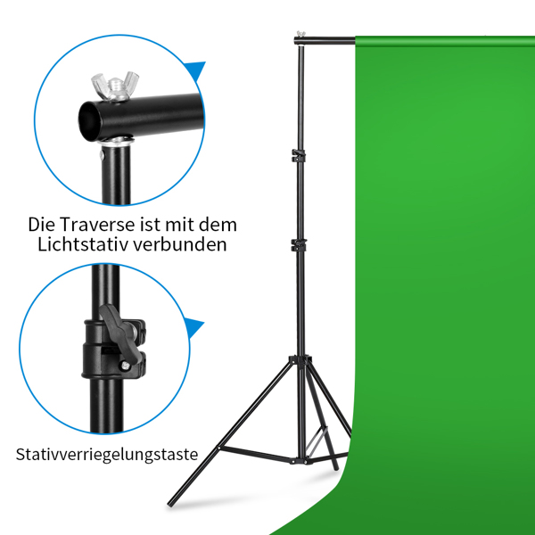 长方形 带14寸RGB环形灯和遥控柔光箱 欧规 长方形 KS012 摄影套装-9