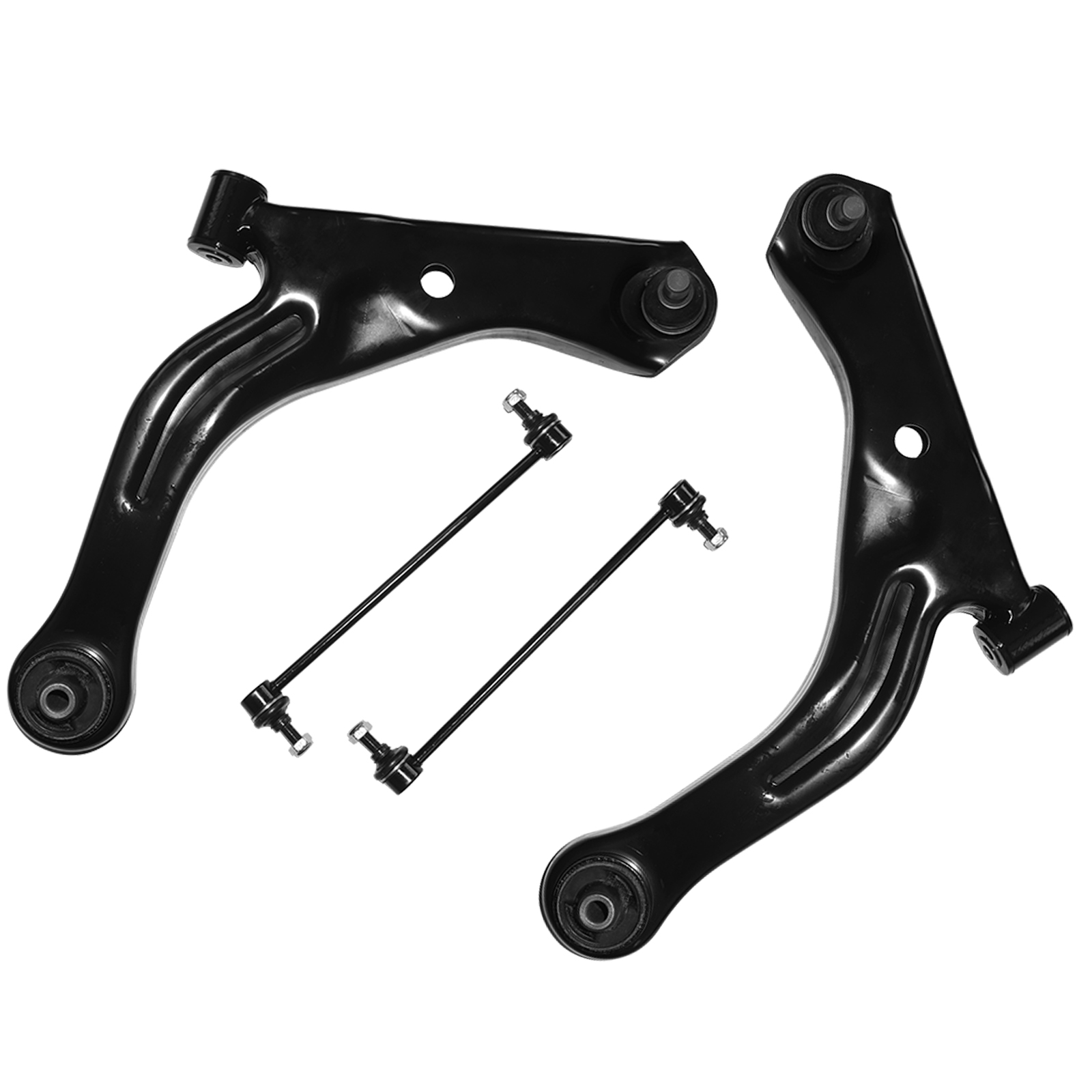 05-12 Escape Tribute Mariner 4pc Front Lower Control Arm Ball Joint Sway Bar Kit