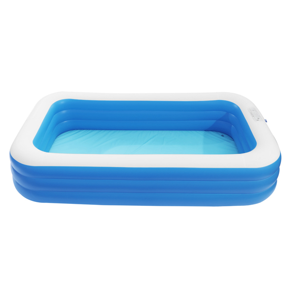120*72*22in 蓝色 可收纳 充气泳池 壁厚0.4mm PVC 长方体 S001-5