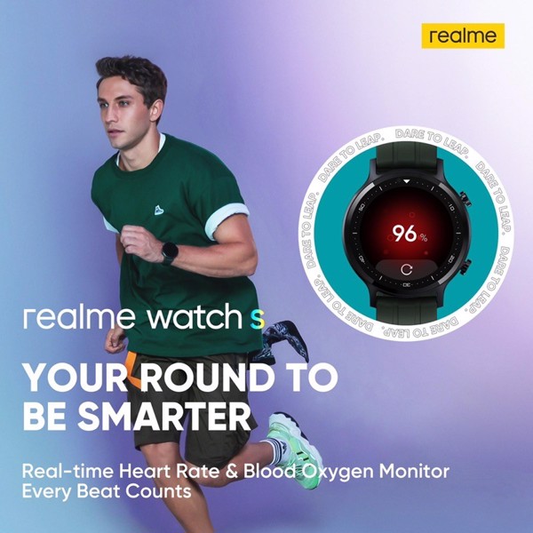 Realme Watch S智能手表黑色-3