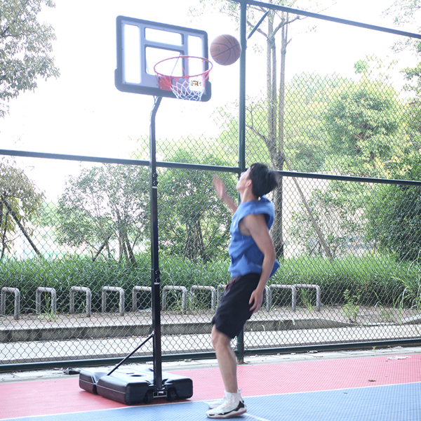 PVC透明板 210-260cm 篮球架 青少年 最大适用7#球 篮框可调节 S103 LX-B07S GER-17