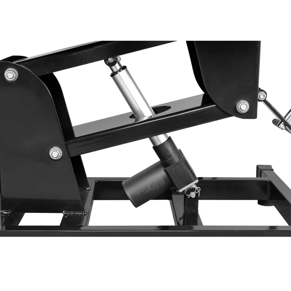  PVC皮铁框架 72in 遥控升降 带小凳 美容床 黑色 KF100-38