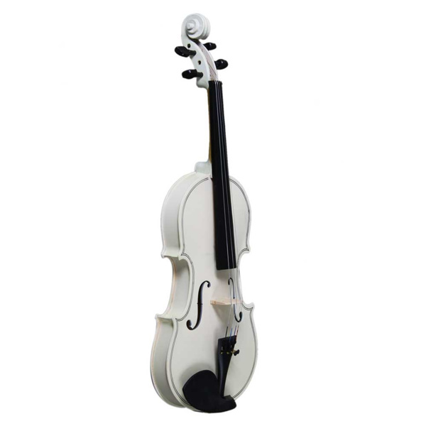 【AM不售卖】Glarry GV100 4/4 实木 白色 小提琴 S001 德国-12