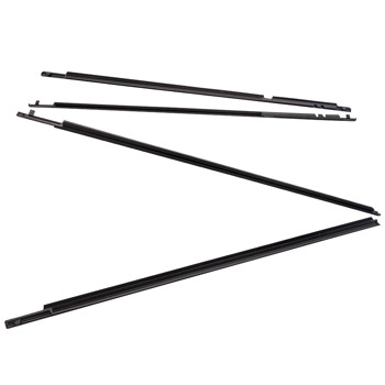 车窗密封条4pcs Weather Strips Window Moulding Trim Seal Belt For Toyota Corolla 2009-2012