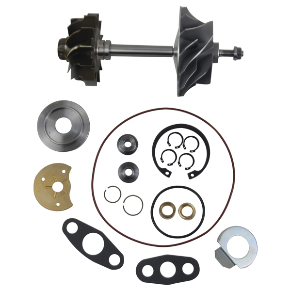 涡轮增压修理包 Compressor Wheel & Shaft & Rebuild Kit for Dodge Ram 2500 3500 2007-2012 68032290AB-1