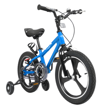 LALAHO 碳钢车身 蓝色 儿童自行车 110*50*65cm   50kg