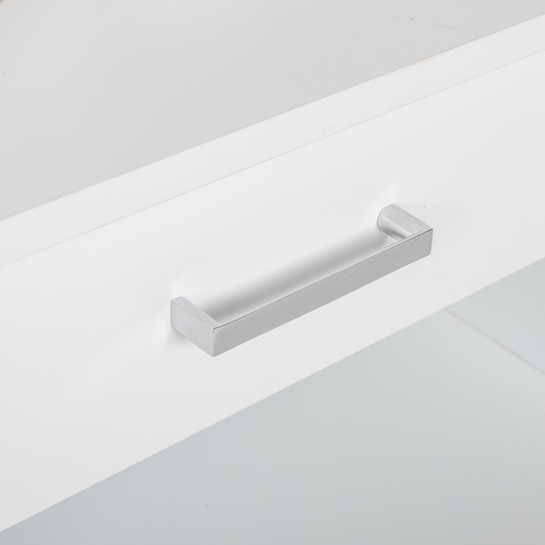 一抽 一层架 双开门 密度板贴PVC 白色 木制文件柜 N001-12