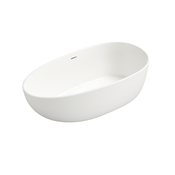 实体表面独立式浴缸Solid Surface Freestanding Bathtub
