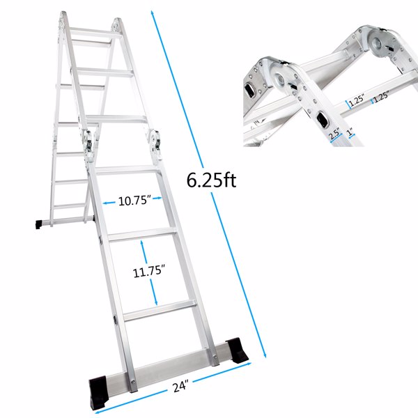 关节折叠梯4x3 长380cm 宽35cm（AM禁售）-9