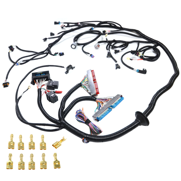 汽车线束 Engine Swap Harness for GM LS LS1 LS6 4.8L 5.3L 6.0L Standalone Wiring Harness-2