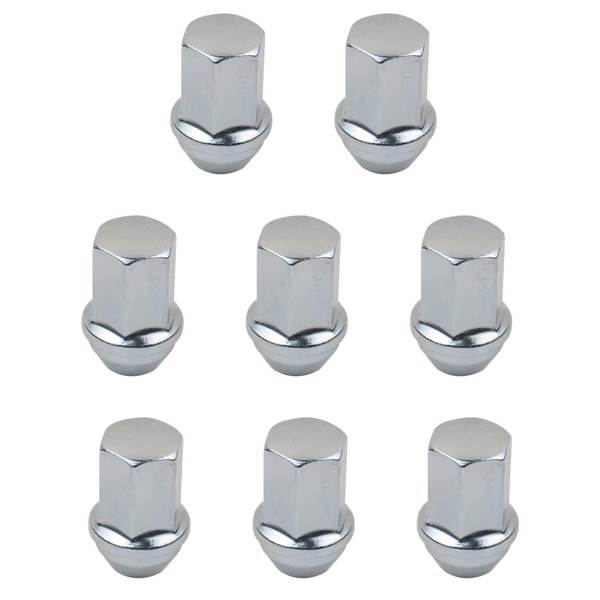 车轮螺栓 14×1.5 Lug Nuts (×8) 9596070 6112361 For Chevrolet Silverado Suburban Tahoe Avalanche GMC Sierra Yukon Yukon XL 1999 - 2019-3