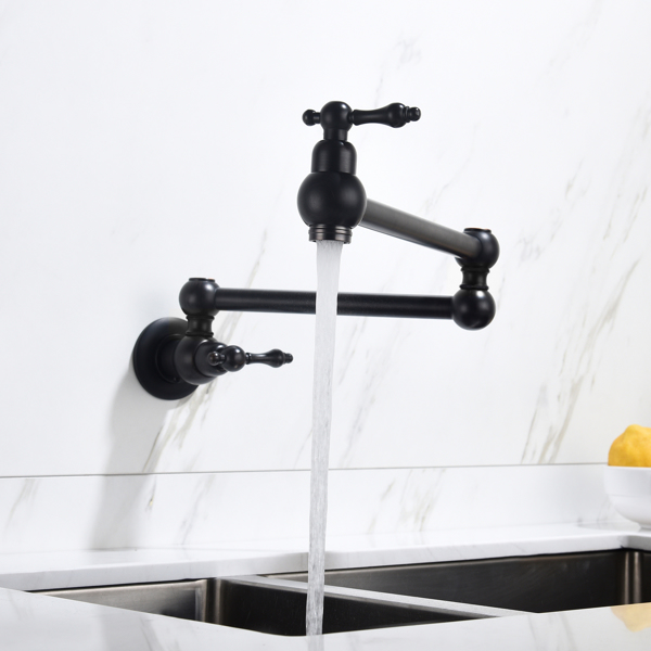  折叠龙头Folding faucet Pot Filler Faucet Wall Mount-2