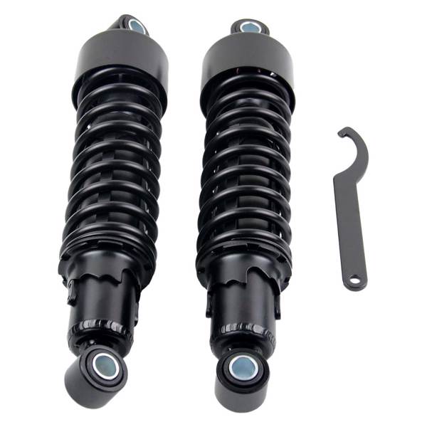 弹簧减震 Black Rear Shocks 11.75" for Harley Sportster FXR Super Glide Iron XL 883 1200-1