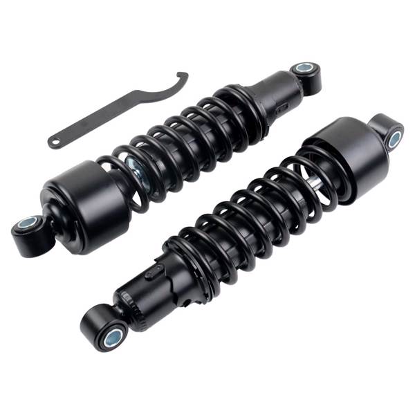 弹簧减震 Black Rear Shocks 11.75" for Harley Sportster FXR Super Glide Iron XL 883 1200-6