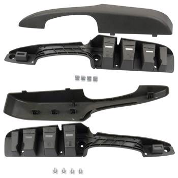 内侧车门拉手(对装) Front Pair Inside Door Handle Pull Armrest 25750064 25750067 for Chevy Express GMC Savana 2003 - 2017