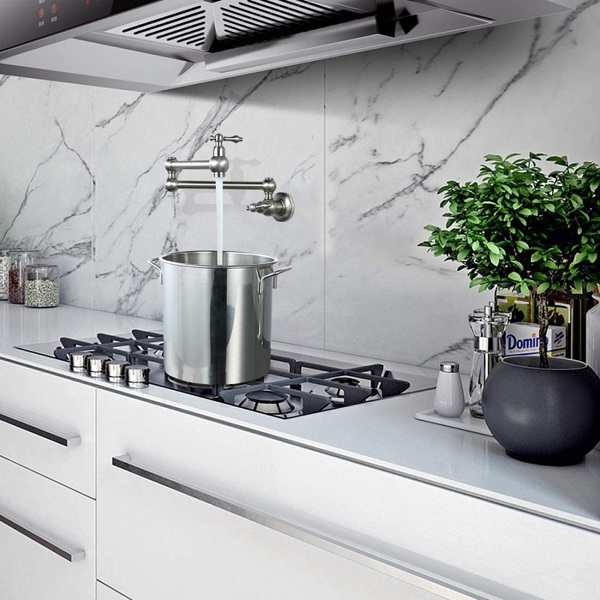 折叠龙头 Folding faucet Pot Filler Faucet Wall Mount-4