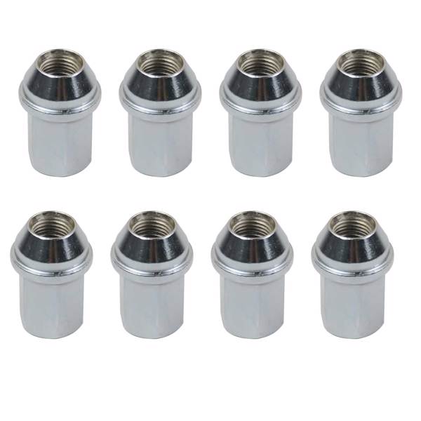 车轮螺栓 14×1.5 Lug Nuts (×8) 9596070 6112361 For Chevrolet Silverado Suburban Tahoe Avalanche GMC Sierra Yukon Yukon XL 1999 - 2019-6