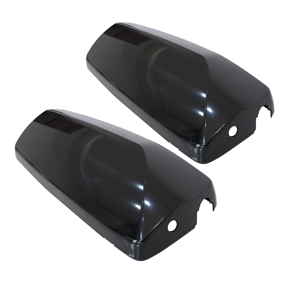 Volvo VNL Gloss Black Door Mirror Covers Pair Left & Right (Fit: VNL VNM VNX)