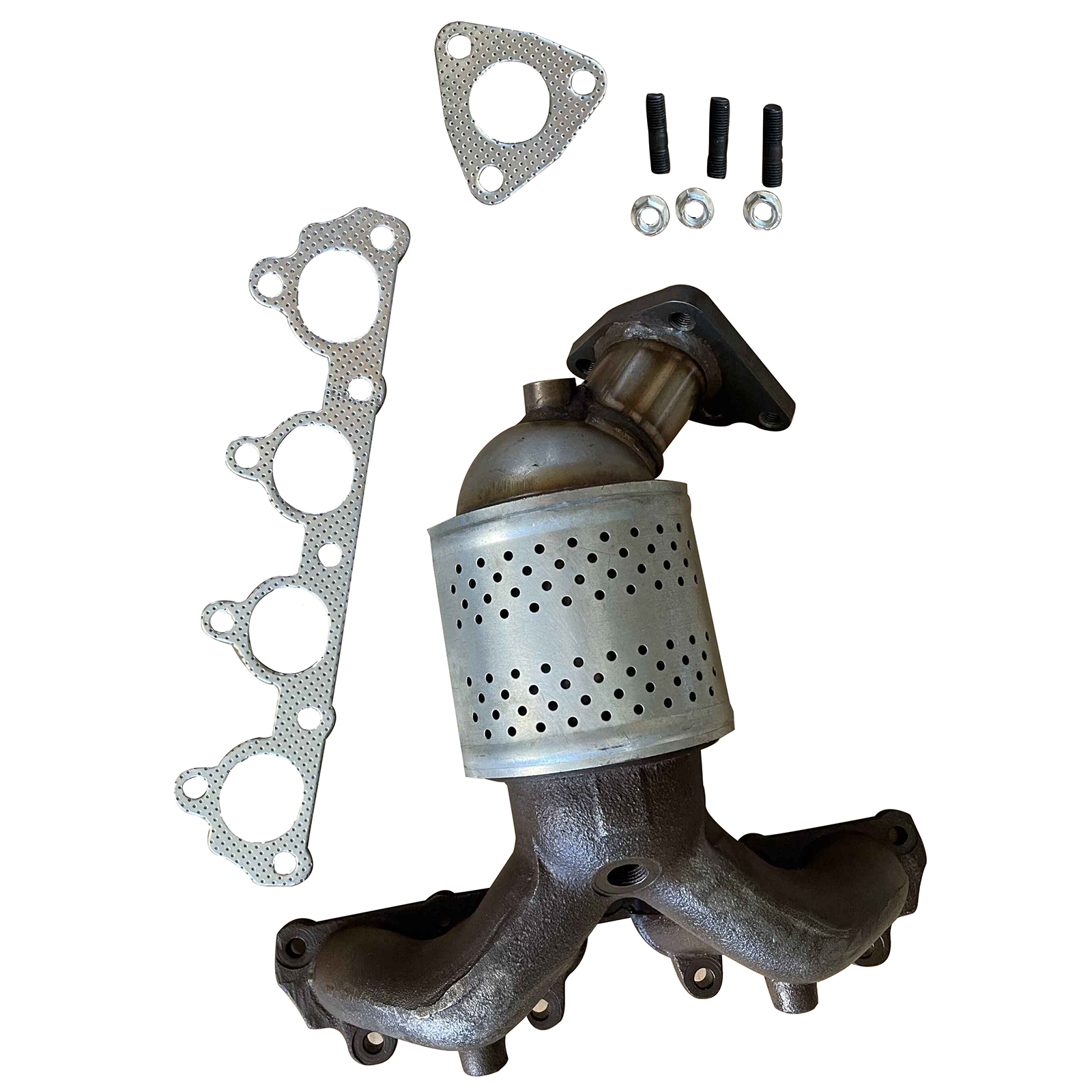 Front Exhaust Manifold Catalytic Converter Kit For 1996-2000 Honda Civic 1.6L