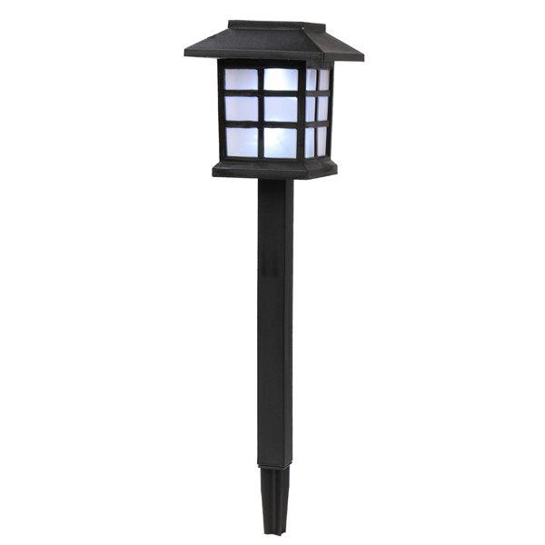 6pcs 黑色 草坪灯 37*9*9cm 塑料 带灯泡 600mA 宫灯 欧洲-10