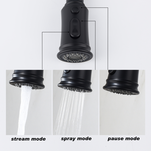 抽拉喷头厨房龙头Kitchen Faucet with Pull Out Spraye-5