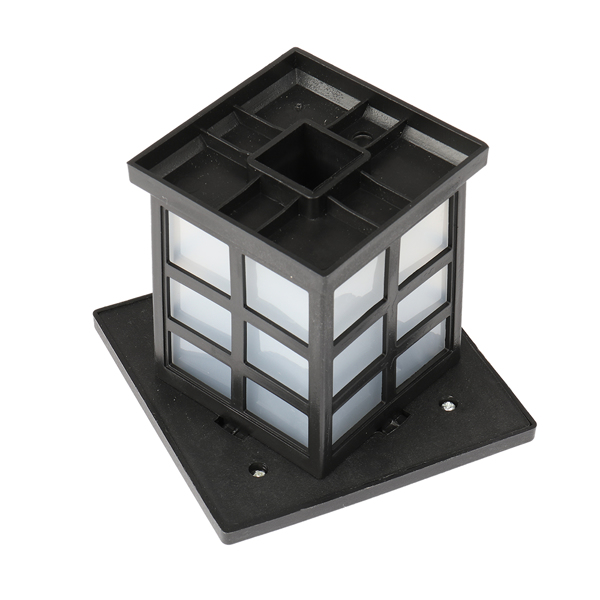 6pcs 黑色 草坪灯 37*9*9cm 塑料 带灯泡 600mA 宫灯 欧洲-20