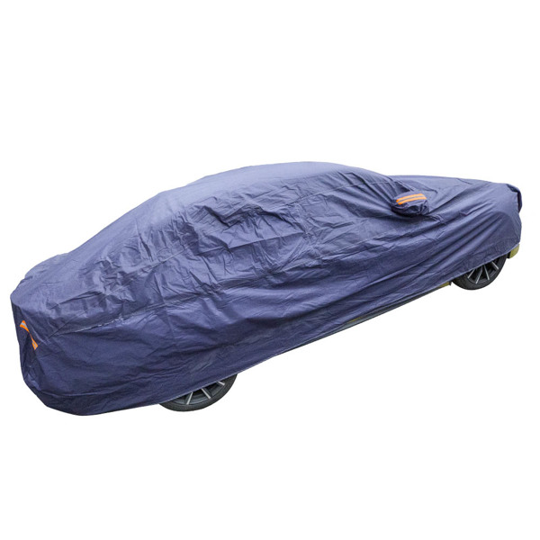 汽车车衣 Full Car Cover Blue Waterproof Dust-proof Rain Snow Heat Resistant Protection-4