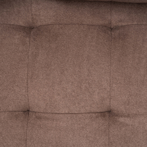  拆装 靠背拉点 双人沙发床 棕色 沙发床 简约北欧风格 148*74*81cm 实木 软包 N101 -65