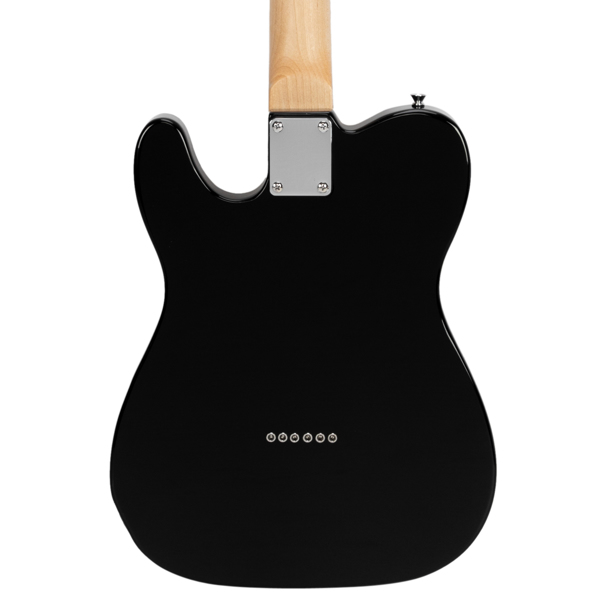 【AM不售卖】Glarry GTL 半空心单-单拾音器 枫木指板 黑色 TL电吉他+音箱套装-6