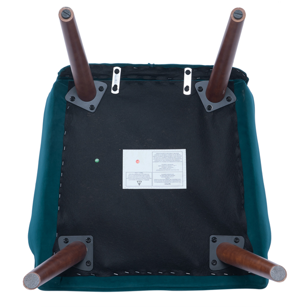 靠背拉点 绒布 软包 蓝绿色 室内休闲椅 简约北欧风格 S101-19