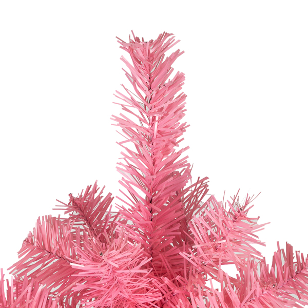 6ft 1600枝头 粉色 圣诞树 PVC树枝铁支架 N101 英国-12