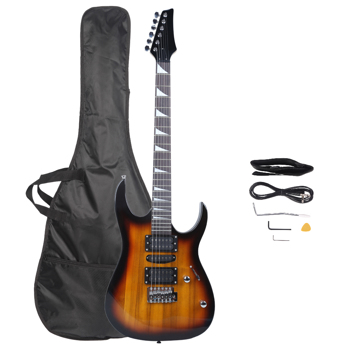 双-单-双拾音器 170型电吉他 日落色 N201
