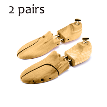松木可调节鞋撑适合45-46码鞋子 （2双）