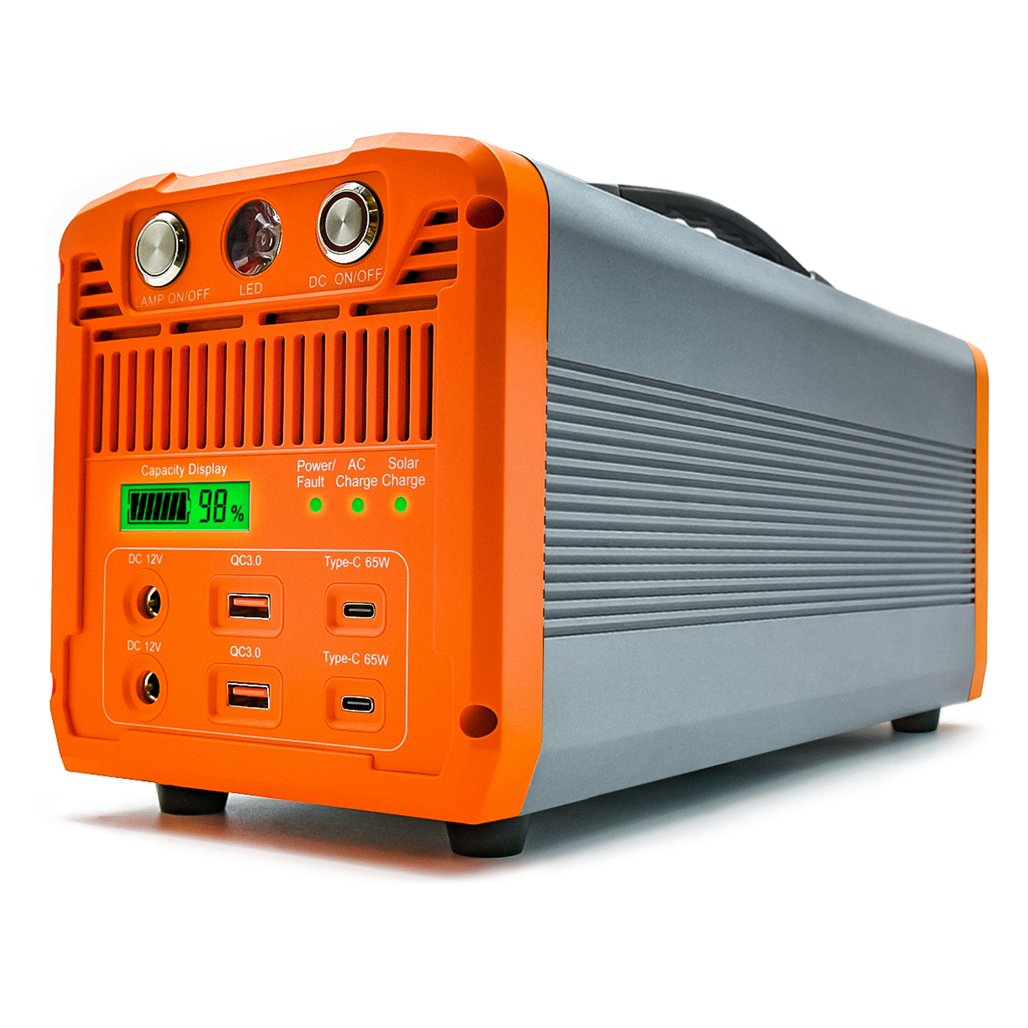 1000W Power Station Portable Emergency Power Supply Solar Charging Generator