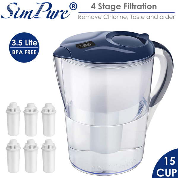 SimPure 饮用水过滤罐4级复合水过滤器DP02 亚马逊eBay禁售-7