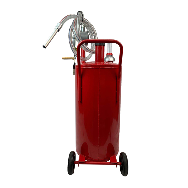 新 20加仑 手摇加油泵/燃油转换器 红色 JGC20 潘通186C-12