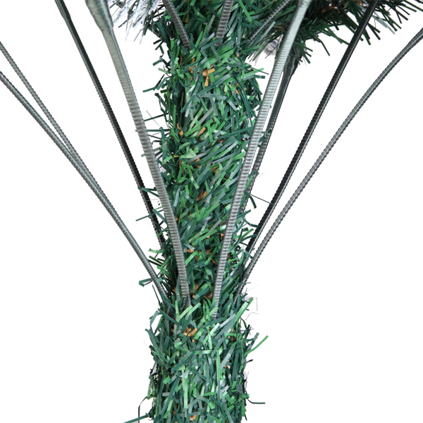 绿色尖头喷白 7ft 870枝头 PVC材质 圣诞树 N101 欧洲-15