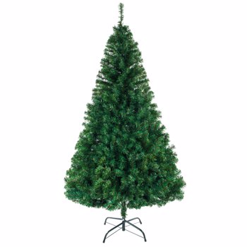绿色 8ft 1138枝头 PVC材质 圣诞树 N101 欧洲