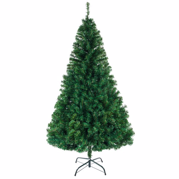 绿色 8ft 1138枝头 PVC材质 圣诞树 N101 欧洲-1