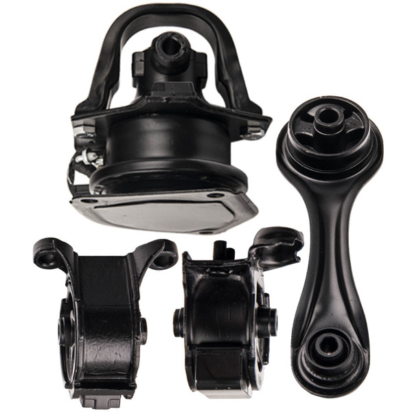 发动机马达支架4Pcs Engine Motor & Trans Mount Set For Honda Accord  2.2L 1990-1993 Automatic # 6587, 6512,6519, 6509, 6547-1