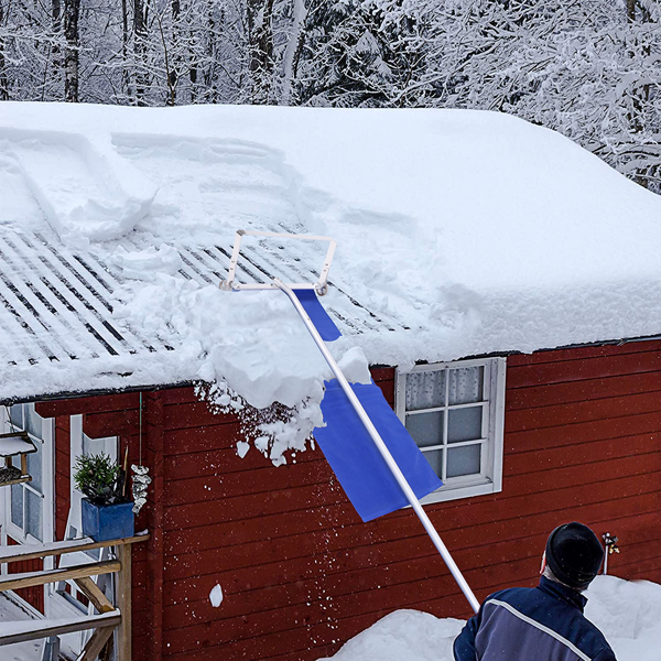 20ft 5段 铝框布头 除雪 屋顶雪刮 庭院-14