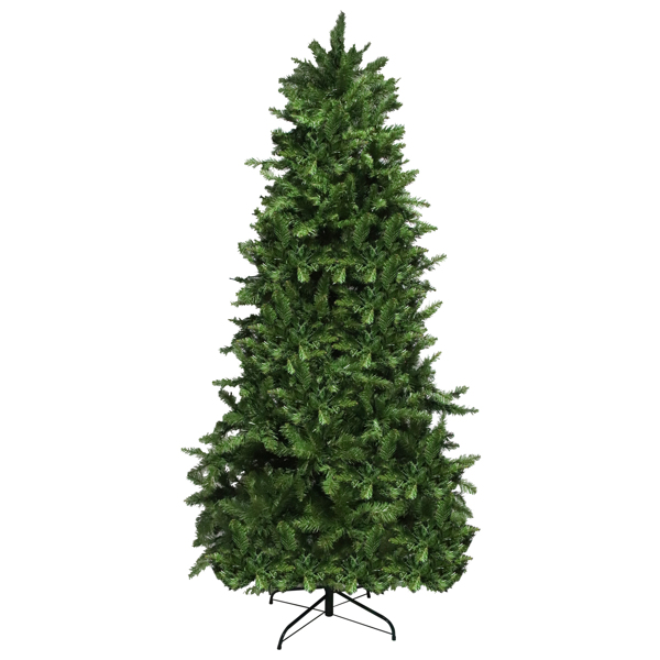 绿色 7.5ft 550灯 暖色8模式 1346枝头 圣诞树 美规 N101 美国-1